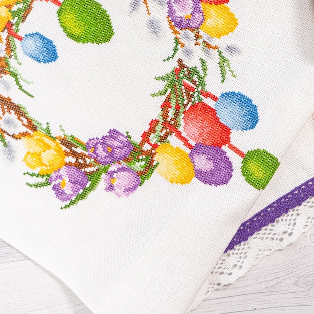 detal haftu ludowego